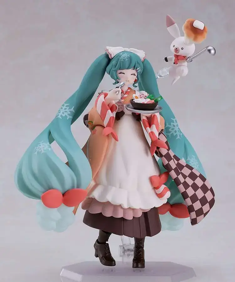 Hatsune Miku Snow Miku Winter Delicacy Figma AF DS Modellismo Hatsune Miku Snow Miku Winter Delicacy Figma