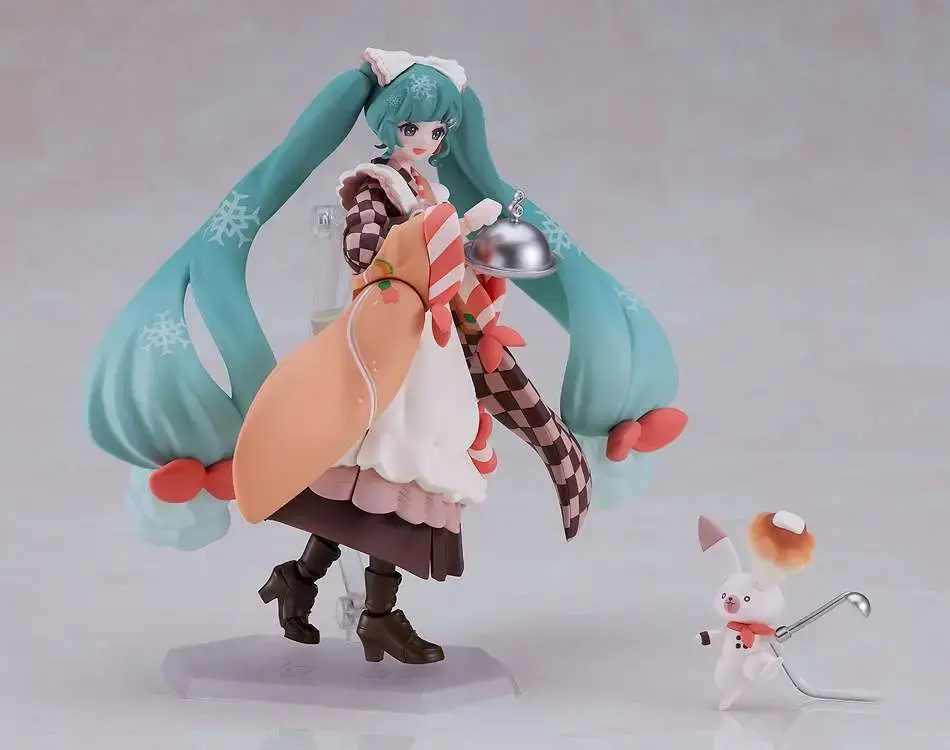 Hatsune Miku Snow Miku Winter Delicacy Figma AF DS Modellismo Hatsune Miku Snow Miku Winter Delicacy Figma