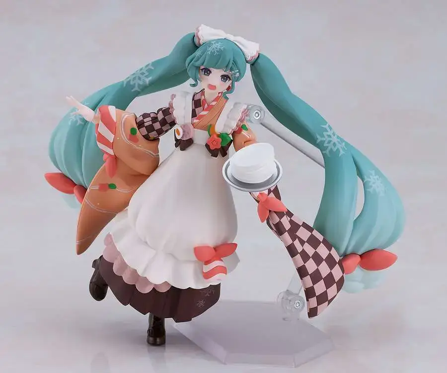 Hatsune Miku Snow Miku Winter Delicacy Figma AF DS Modellismo Hatsune Miku Snow Miku Winter Delicacy Figma