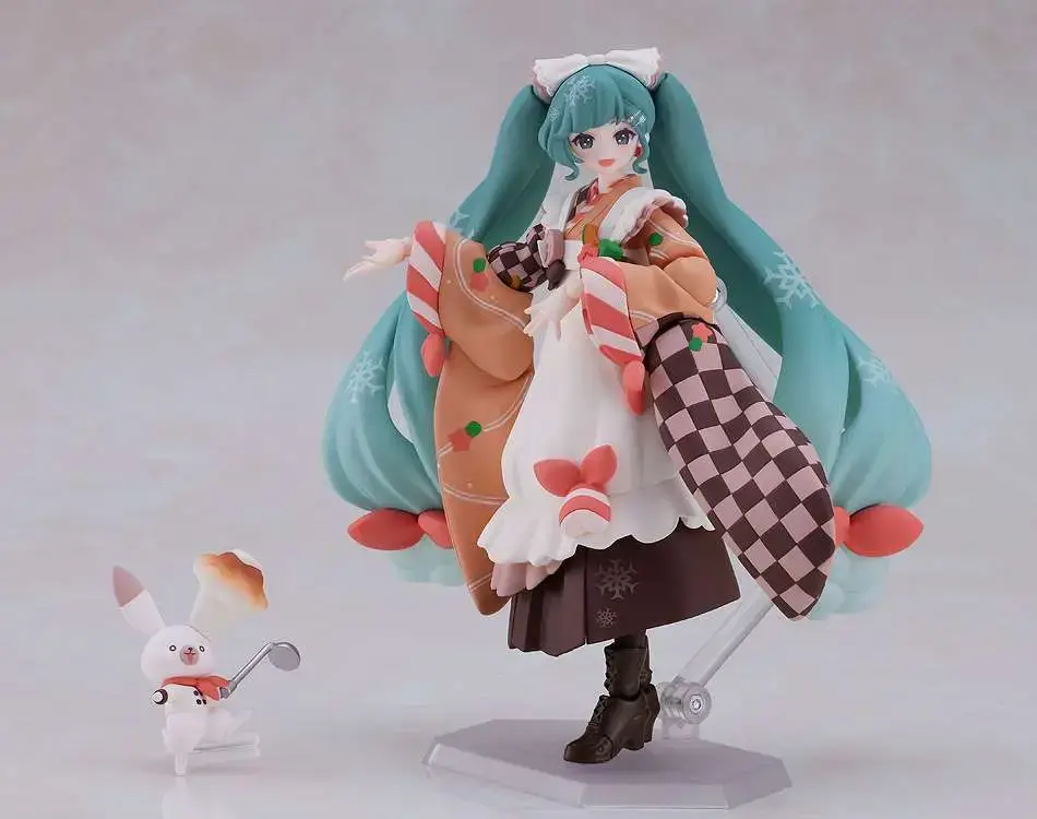 Hatsune Miku Snow Miku Winter Delicacy Figma AF DS Modellismo Hatsune Miku Snow Miku Winter Delicacy Figma