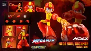Mega Man Fire Storm Mdlx Af