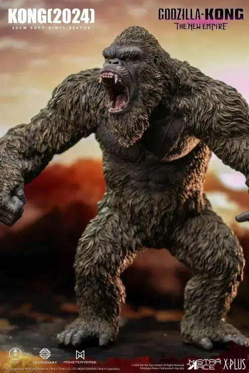 Statua Godzilla X Kong Kong Soft Vinyl Normal DS Modellismo Statua Godzilla X Kong Kong Soft Normal