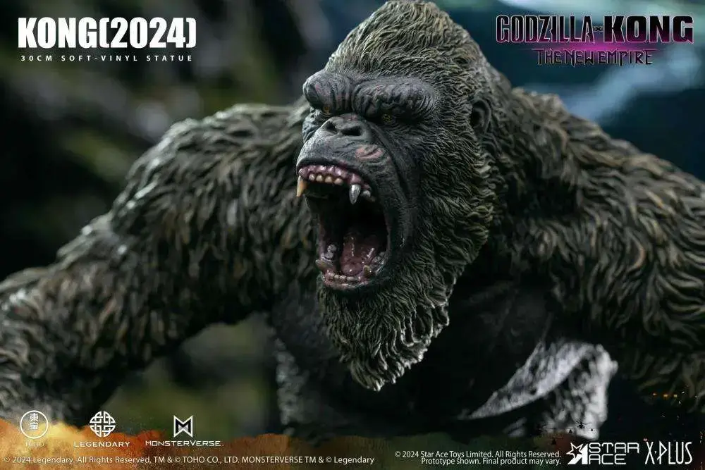 Statua Godzilla X Kong Kong Soft Vinyl Normal DS Modellismo Statua Godzilla X Kong Kong Soft Normal