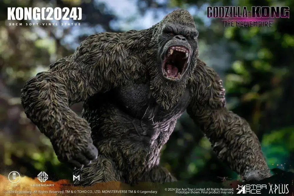 Statua Godzilla X Kong Kong Soft Vinyl Normal DS Modellismo Statua Godzilla X Kong Kong Soft Normal