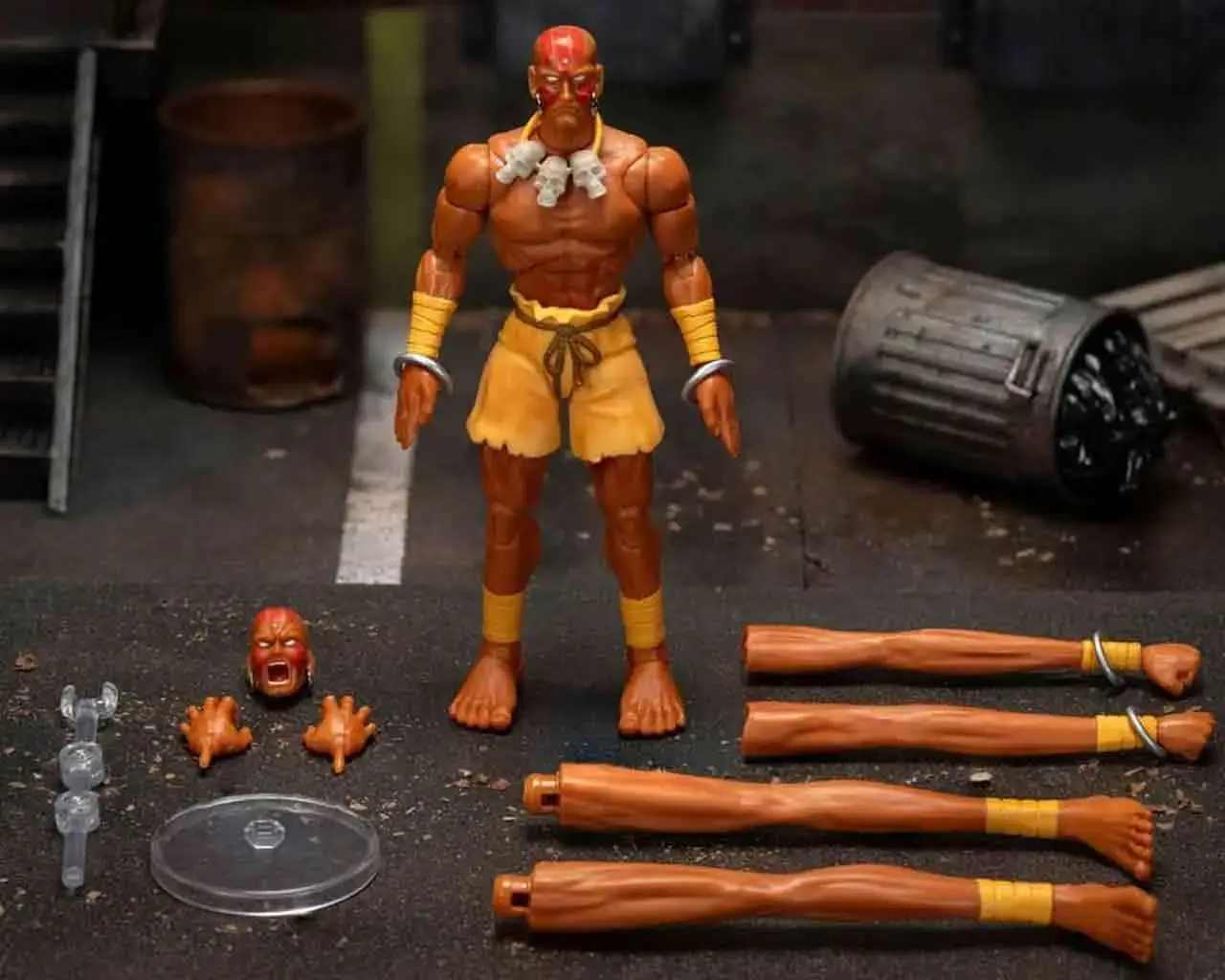 Street Fighter 2: Dhalsim 1/12 Deluxe Action Figure DS Modellismo Street Fighter 2: Dhalsim Deluxe scala 1/12