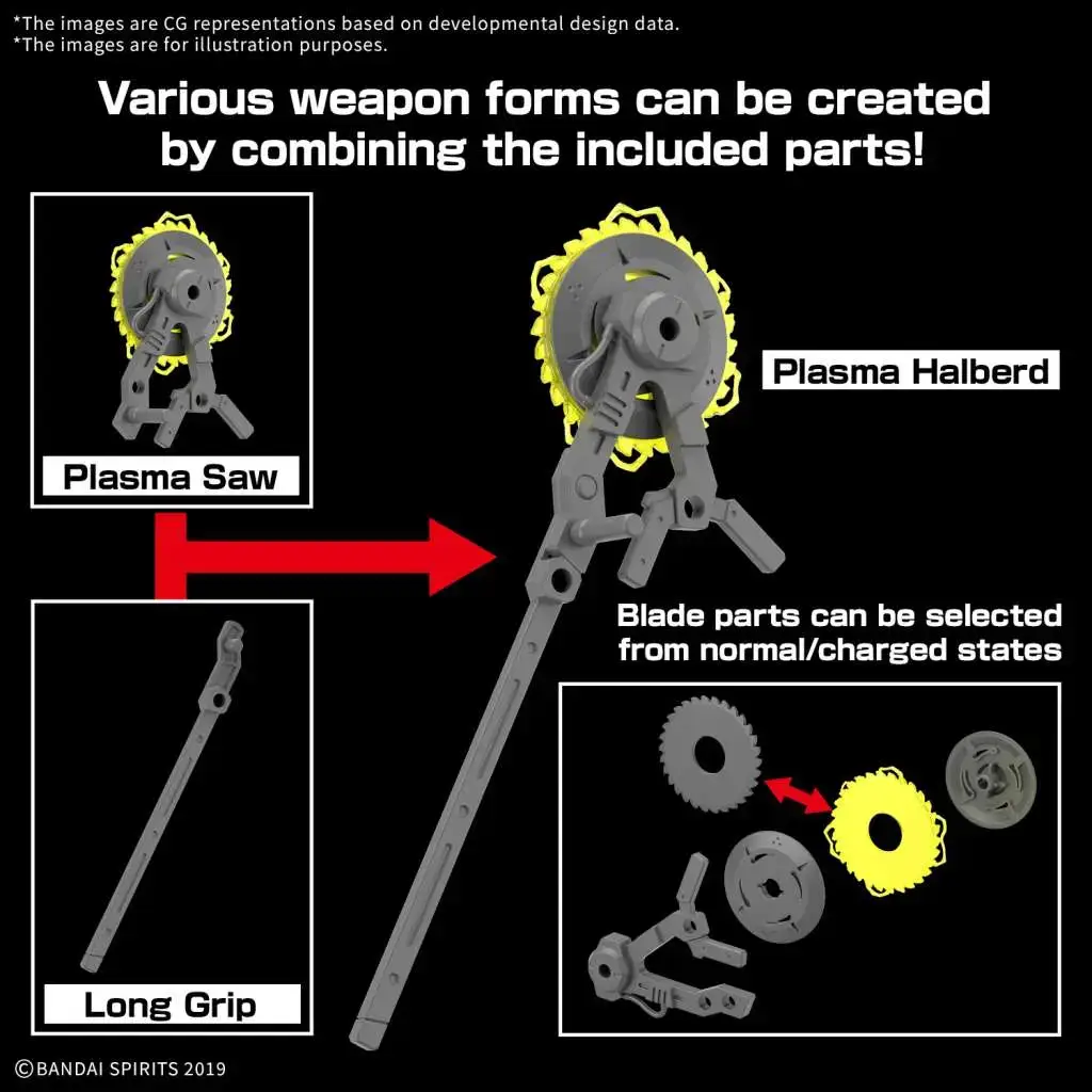 30MM Customize Weapons Plasma Weapon DS Modellismo 30MM Customize Weapons Plasma Weapon