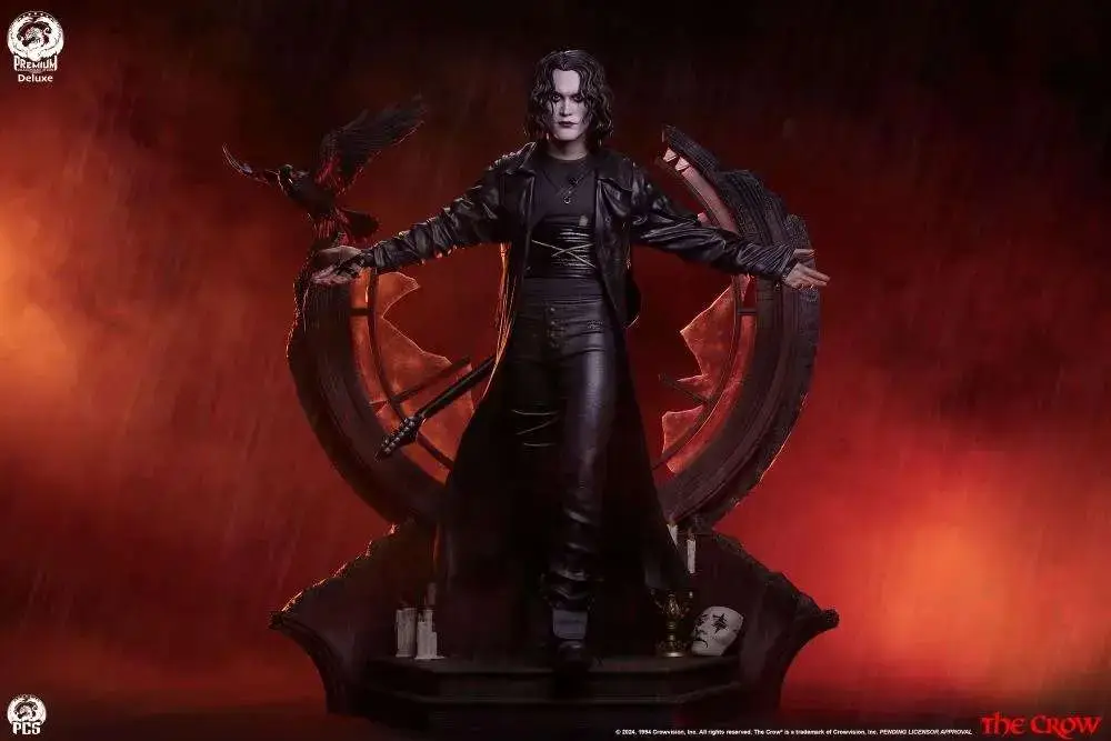 Statua The Crow 1:3 Scale Deluxe Edition DS Modellismo Statua Crow Scale Deluxe scala 1:3 PCS