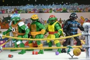 Tmnt Archie Comics Stump Wrestling Turtles