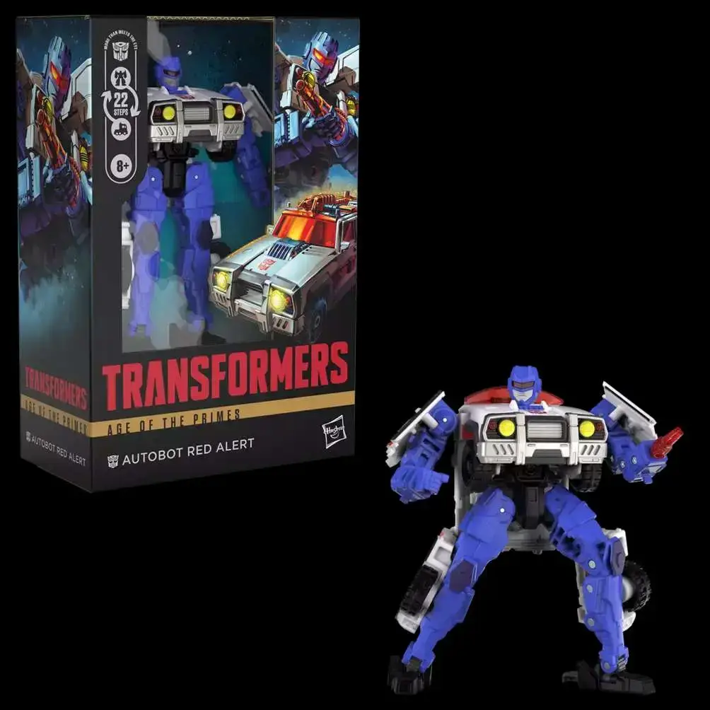 Transformers Age of the Primes Autobot Red Alert Action Figure DS Modellismo Transformers Age Primes Autobot Red Alert