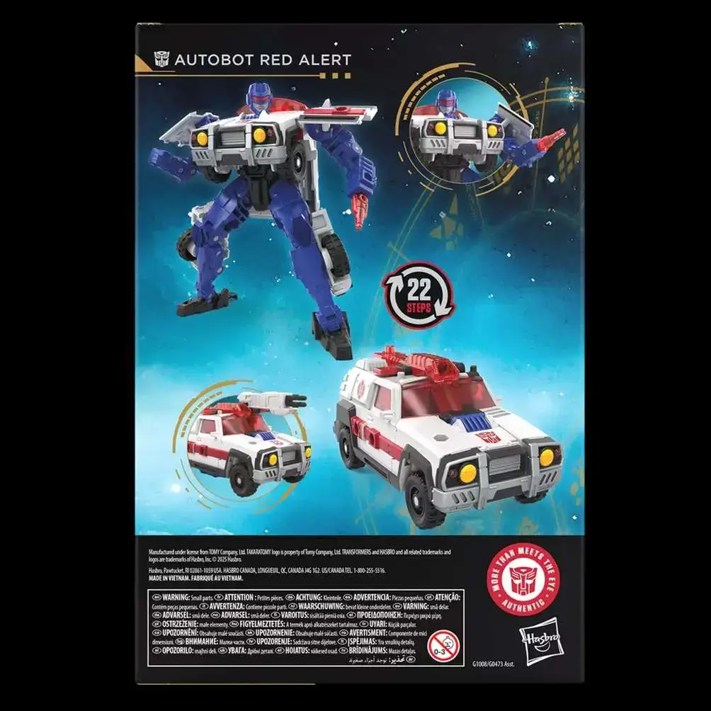 Transformers Age of the Primes Autobot Red Alert Action Figure DS Modellismo Transformers Age Primes Autobot Red Alert