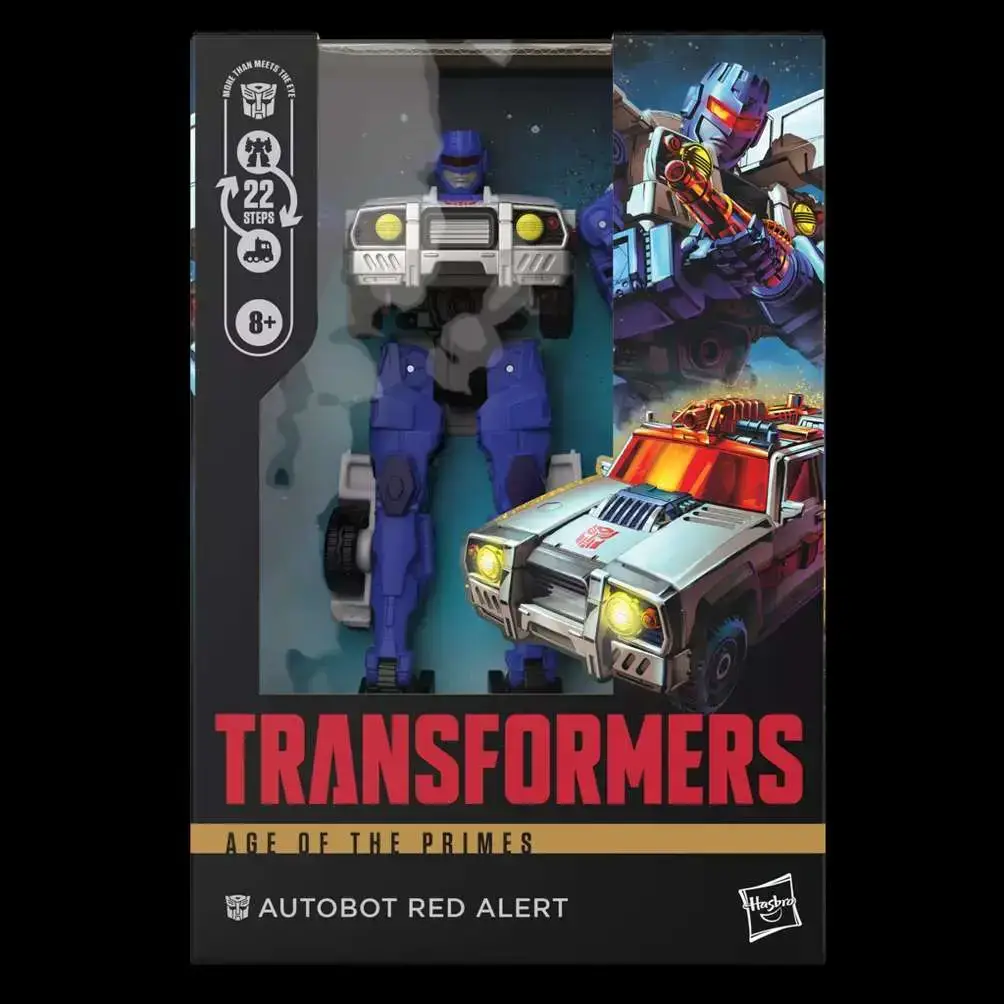 Transformers Age of the Primes Autobot Red Alert Action Figure DS Modellismo Transformers Age Primes Autobot Red Alert