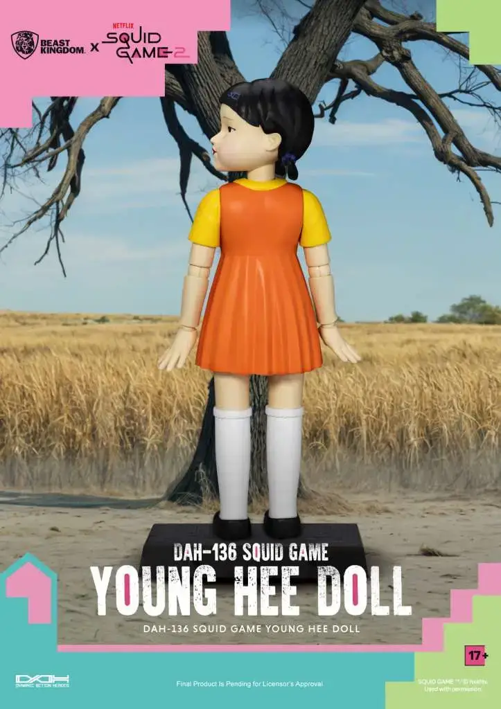 Squid Game Young Hee Doll DS Modellismo Squid Game Young Hee Doll BEAST KINGDOM