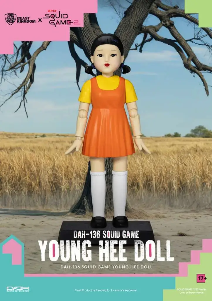 Squid Game Young Hee Doll DS Modellismo Squid Game Young Hee Doll BEAST KINGDOM