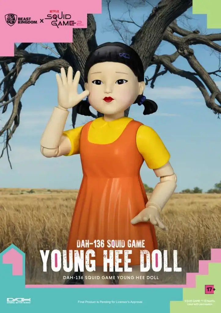 Squid Game Young Hee Doll DS Modellismo Squid Game Young Hee Doll BEAST KINGDOM