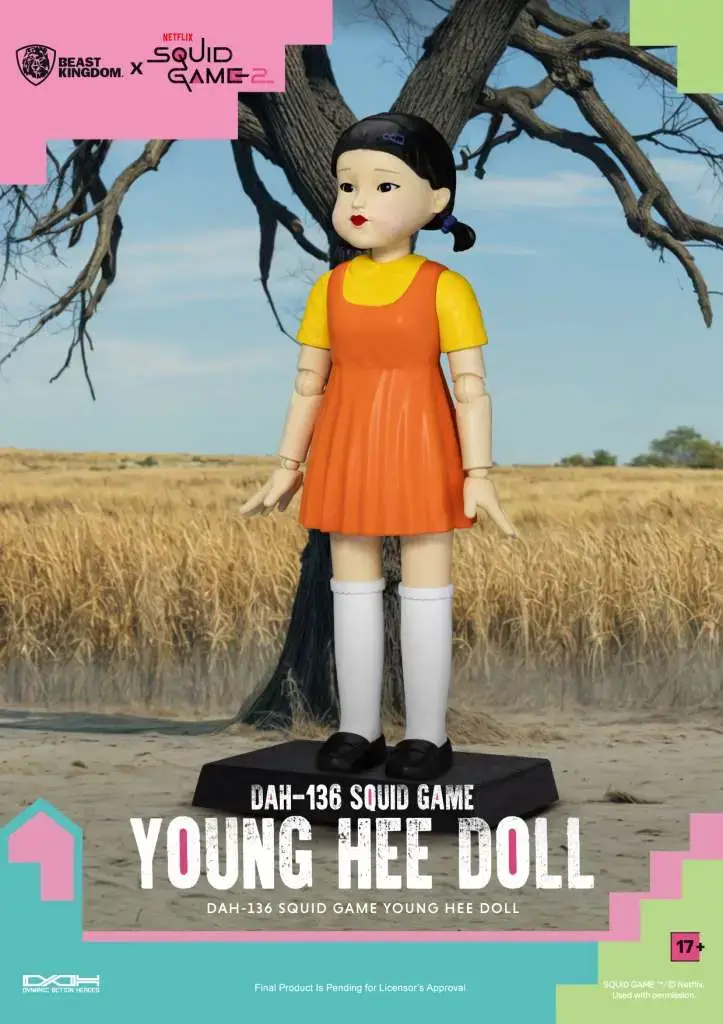 Squid Game Young Hee Doll DS Modellismo Squid Game Young Hee Doll BEAST KINGDOM