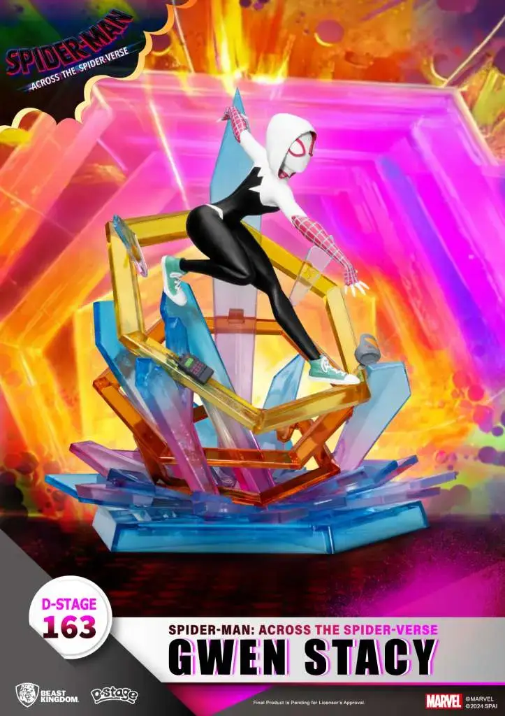 D-stage Spider-man Across the Spider Verse Gwen Stacy DS Modellismo D-stage Spider-man Across Spider Verse Gwen