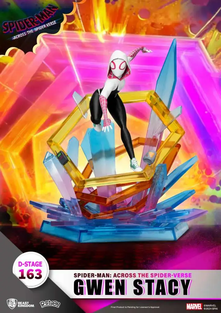 D-stage Spider-man Across the Spider Verse Gwen Stacy DS Modellismo D-stage Spider-man Across Spider Verse Gwen