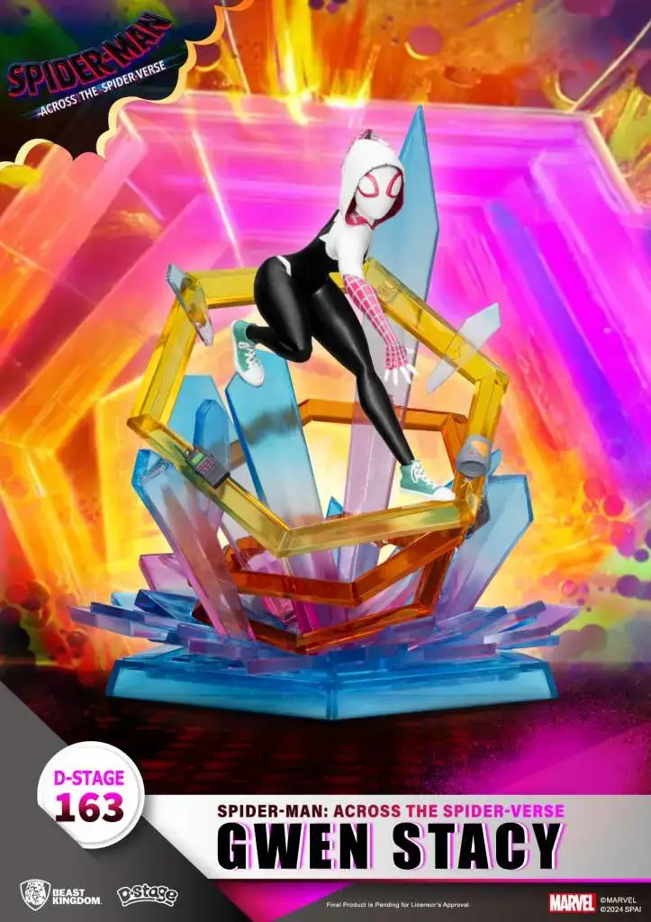 D-stage Spider-man Across the Spider Verse Gwen Stacy DS Modellismo D-stage Spider-man Across Spider Verse Gwen