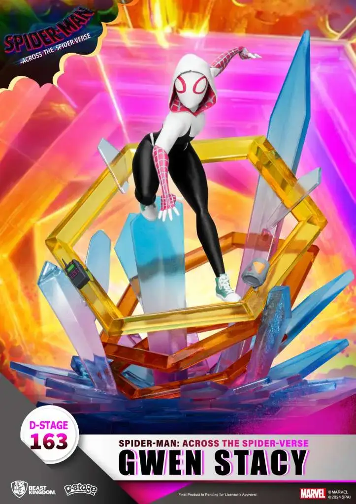 D-stage Spider-man Across the Spider Verse Gwen Stacy DS Modellismo D-stage Spider-man Across Spider Verse Gwen