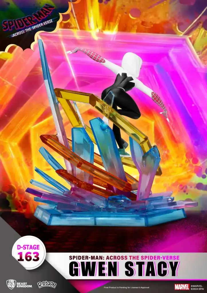 D-stage Spider-man Across the Spider Verse Gwen Stacy DS Modellismo D-stage Spider-man Across Spider Verse Gwen