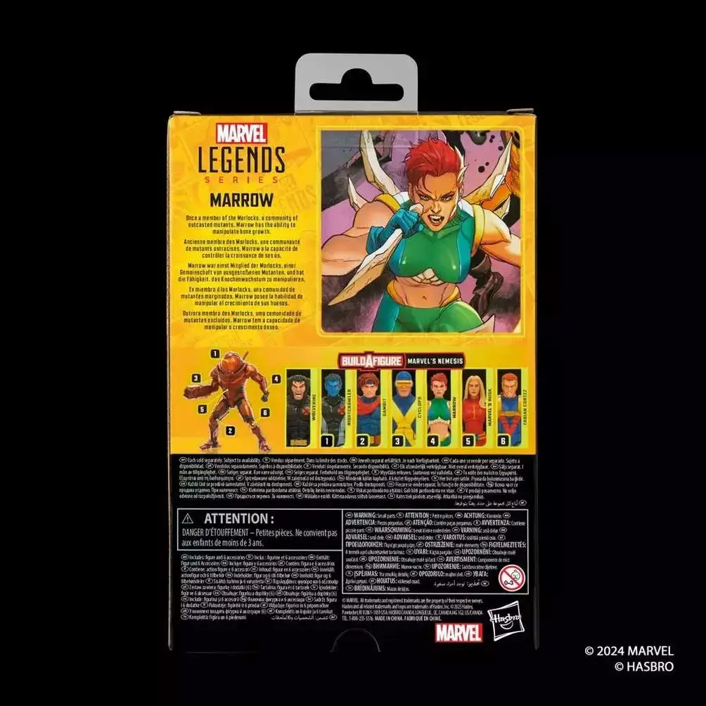 Marvel Legends X-Men Nemesis Marrow Action Figure DS Modellismo Marvel Legends X-Men Nemesis Marrow Action