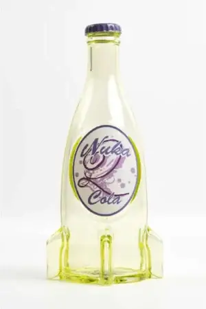 Fallout Nuka Quartz Glass Bottle & Cap