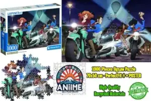 Anime Puzzle Lupin 3RD Chase Jigsaw Puzzle