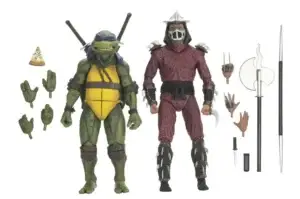 Tmnt 1990 Roof Top Battle Shredder vs Leo Af