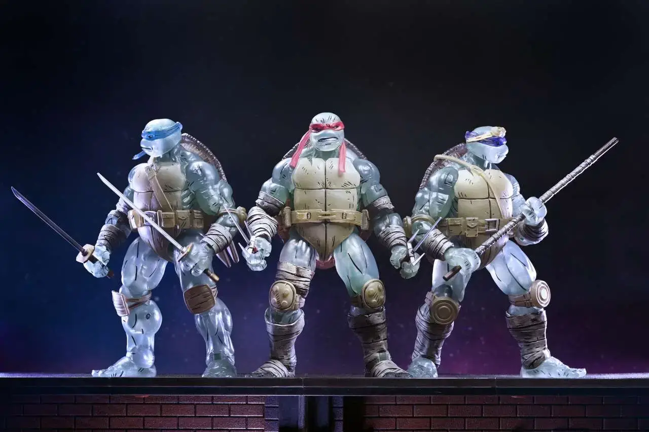 TMNT Last Ronin Ghost Brothers 3PACK AF DS Modellismo Tmnt Last Ronin Ghost Brothers 3PACK Af NECA