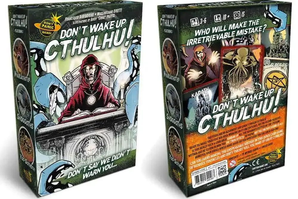 DO Not Wake UP Cthulhu DS Modellismo Do Not Wake Up Cthulhu DON T PANIC GAMES
