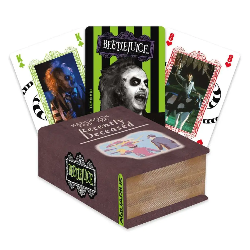 Beetlejuice Premium Playing Cards DS Modellismo Beetlejuice Premium Playing Cards