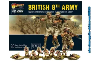 Bolt Action British 8TH Army Infantry