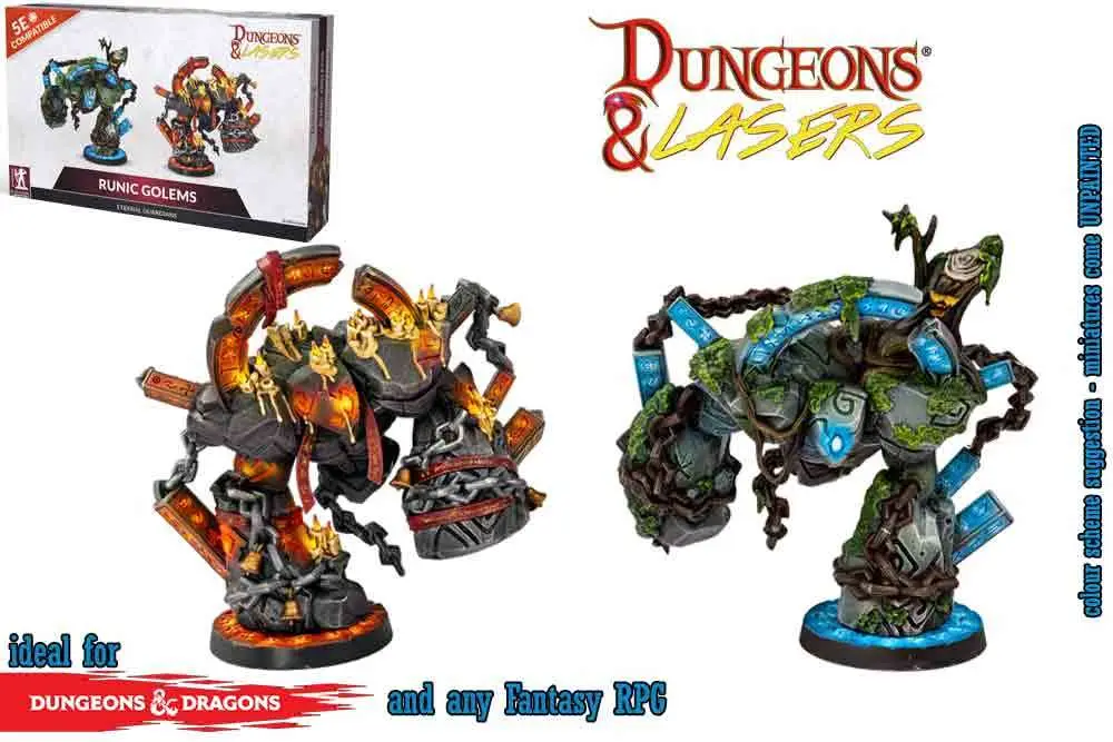 Dungeons & Lasers: Runic Golems DS Modellismo Dungeons & Lasers: Runic Golems ARCHON GAMES