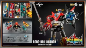 Robo-Dou Voltron Retro Toy Action