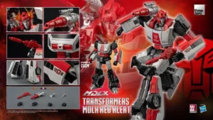 Transformers Mdlx Red Alert Action