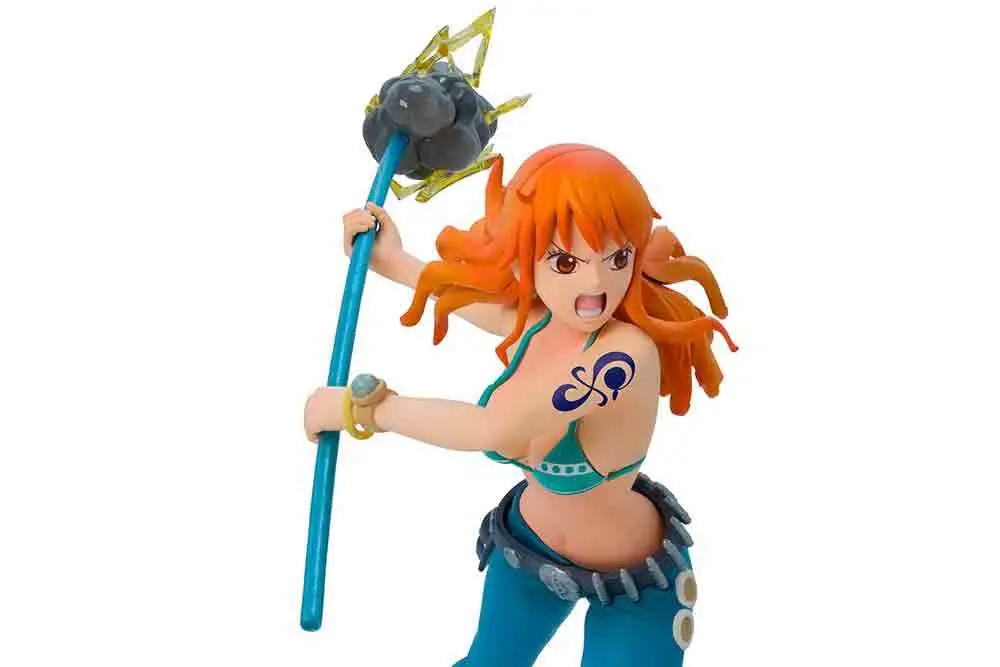 Statua One Piece Nami Battle Mode Super Figure Collection 1/10 PVC DS Modellismo Statua One Piece Nami Battle Mode scala 1/10
