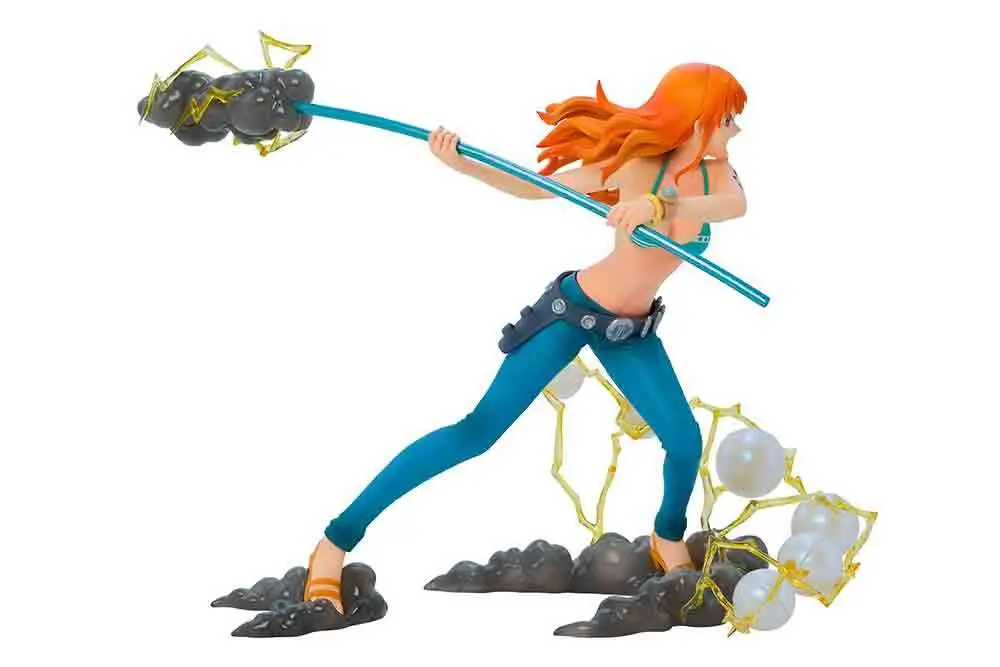 Statua One Piece Nami Battle Mode Super Figure Collection 1/10 PVC DS Modellismo Statua One Piece Nami Battle Mode scala 1/10