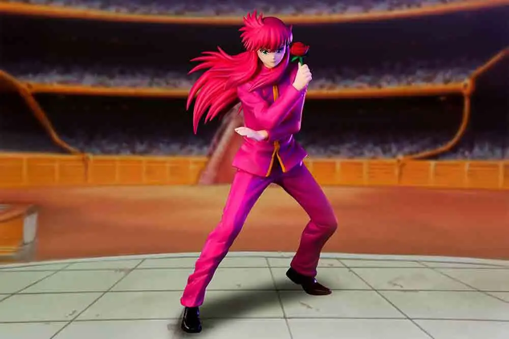 Statua YU YU Hakusho Kurama Super Figure Collection 1/10 PVC DS Modellismo Statua Yu Yu Hakusho Kurama Super scala 1/10