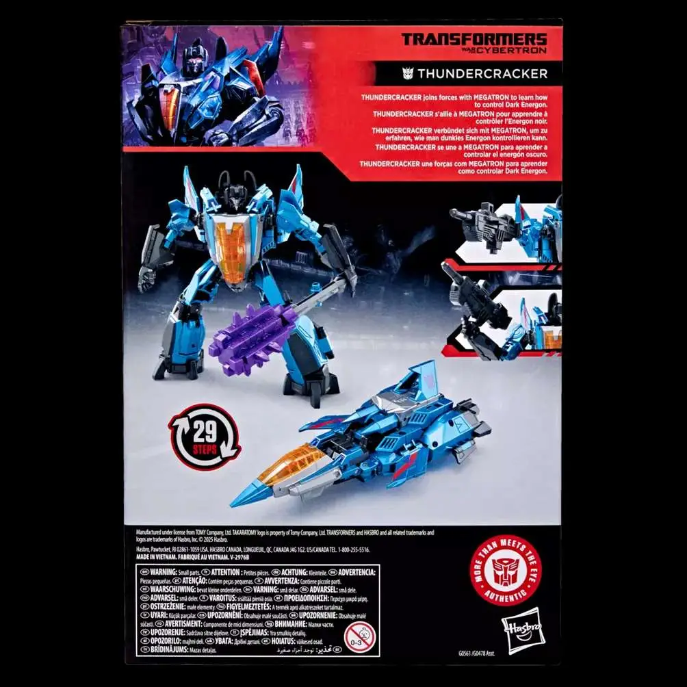 Transformers Studio Series War for Cybertron Thundercracker Action Figure DS Modellismo Transformers Studio War for Cybertron
