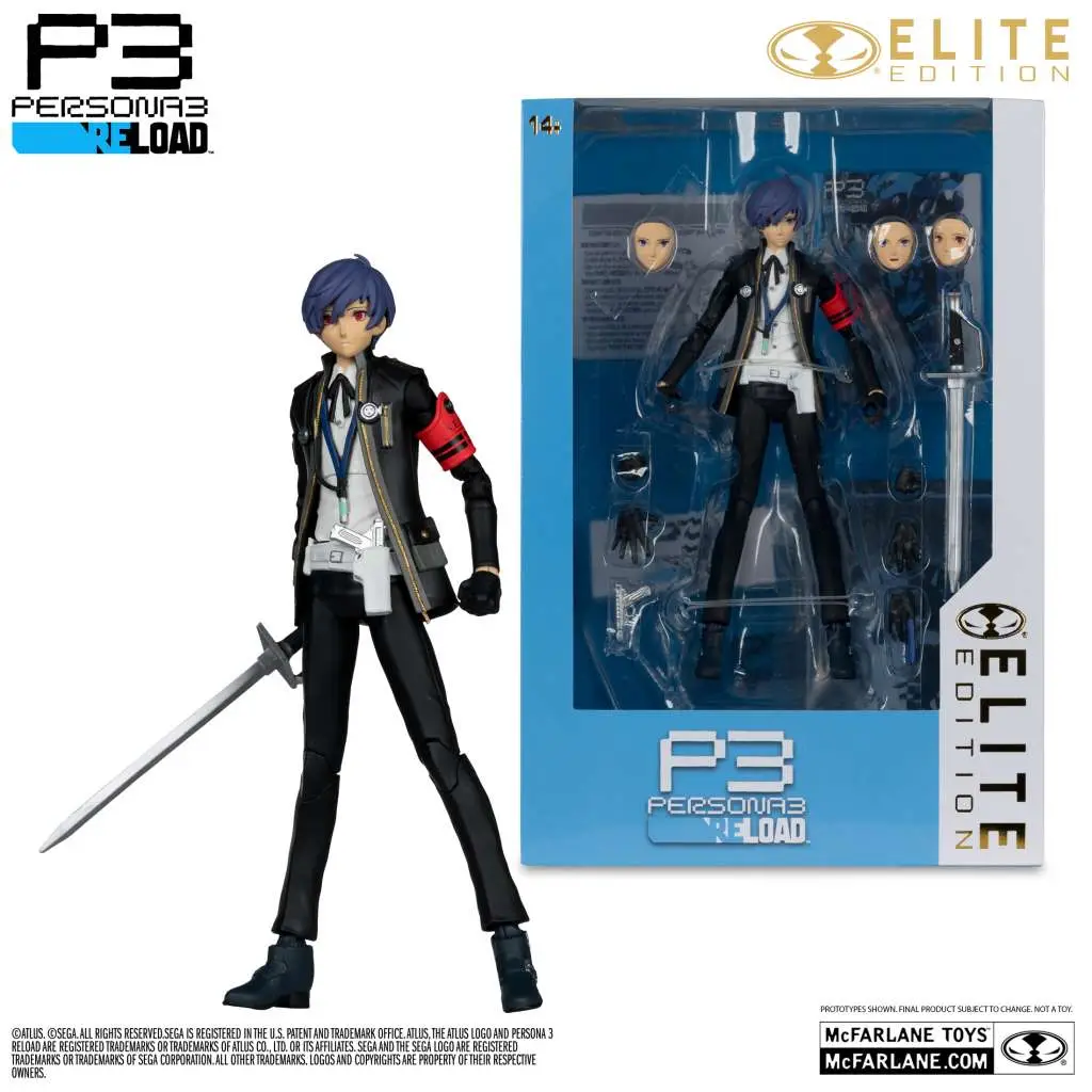 Persona 3 the Protagonist Elite Edition Action Figure DS Modellismo Persona 3 Protagonist Elite Action