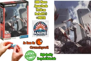 Anime Puzzle Chainsaw Man: Skyscraper Jigsaw