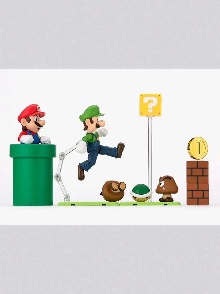 Super Mario Playset Shf DS Modellismo Super Mario Playset Shf BANDAI