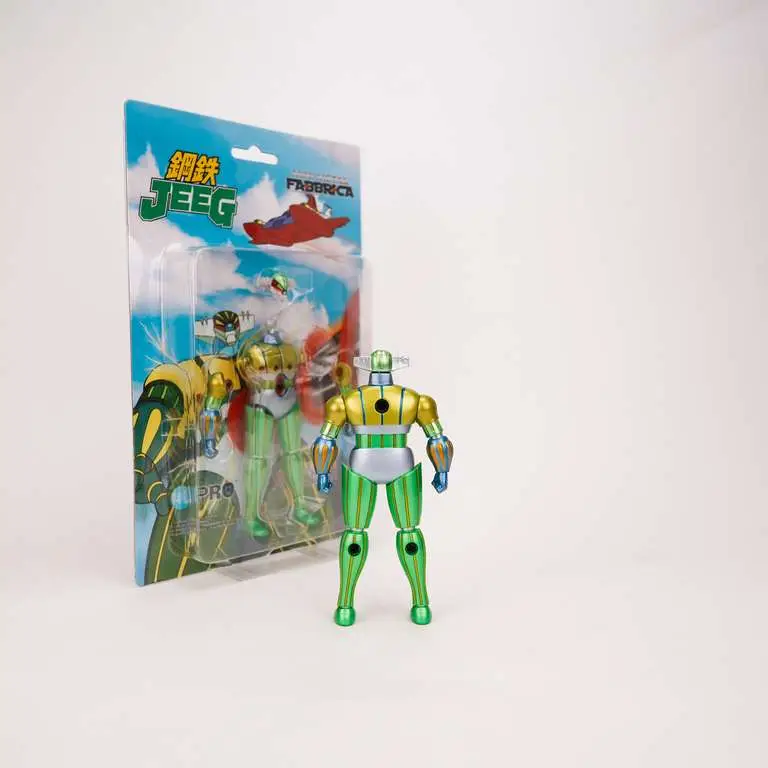 Jeeg Mini Metal Fabbrica Metallic Action Figure DS Modellismo Jeeg Mini Metal Fabbrica Metallic Action