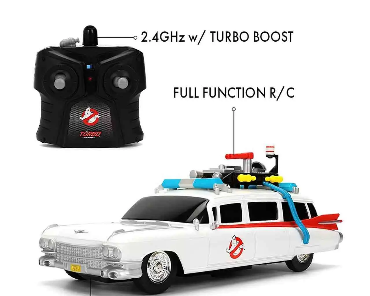 Ghostbusters Ecto 1 1/16 Remote Control Model DS Modellismo Ghostbusters Ecto 1 Remote scala 1/16