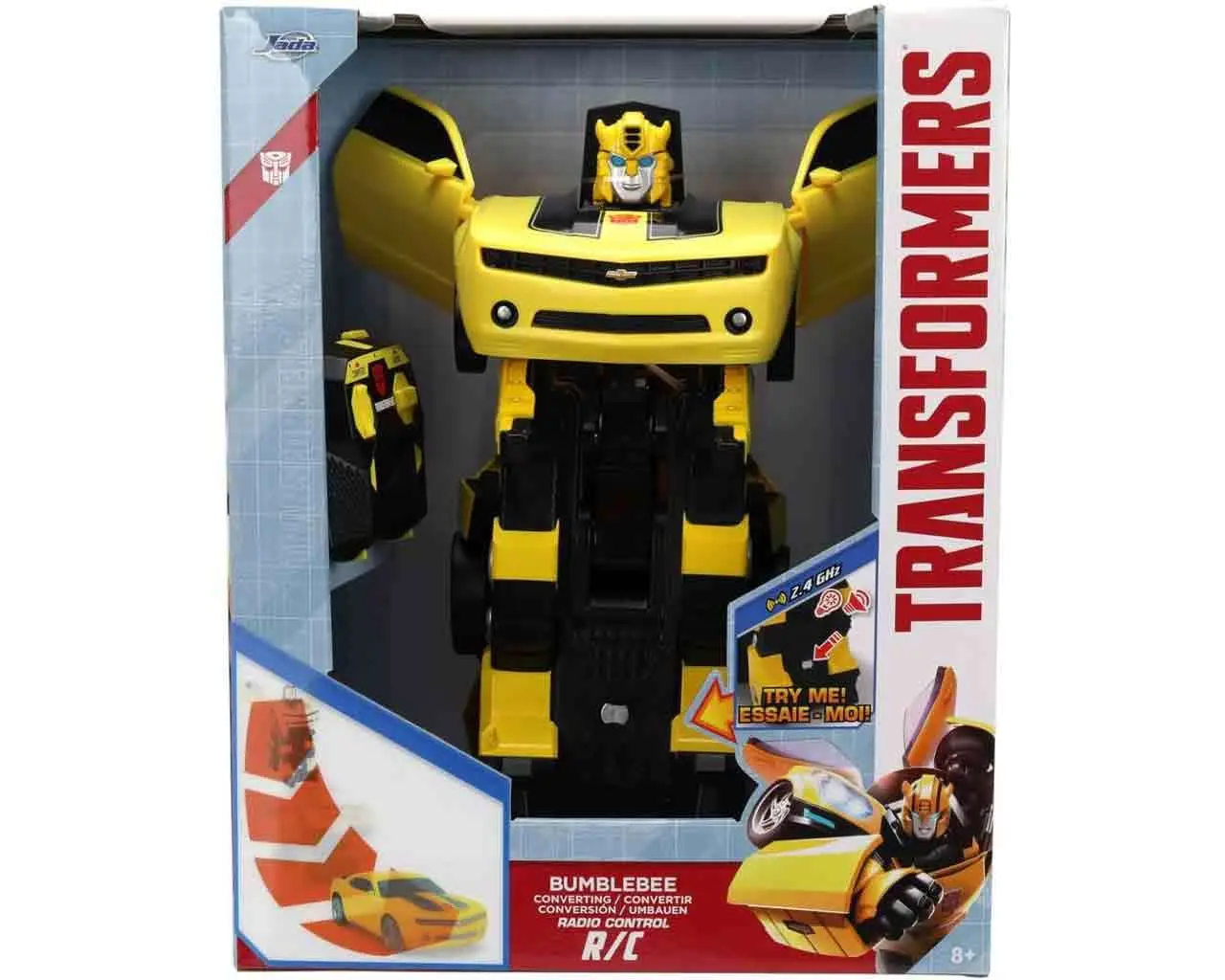 Transformers Bumblebee Transforming to Robot Remote Control Model DS Modellismo Transformers Bumblebee Transforming to Robot
