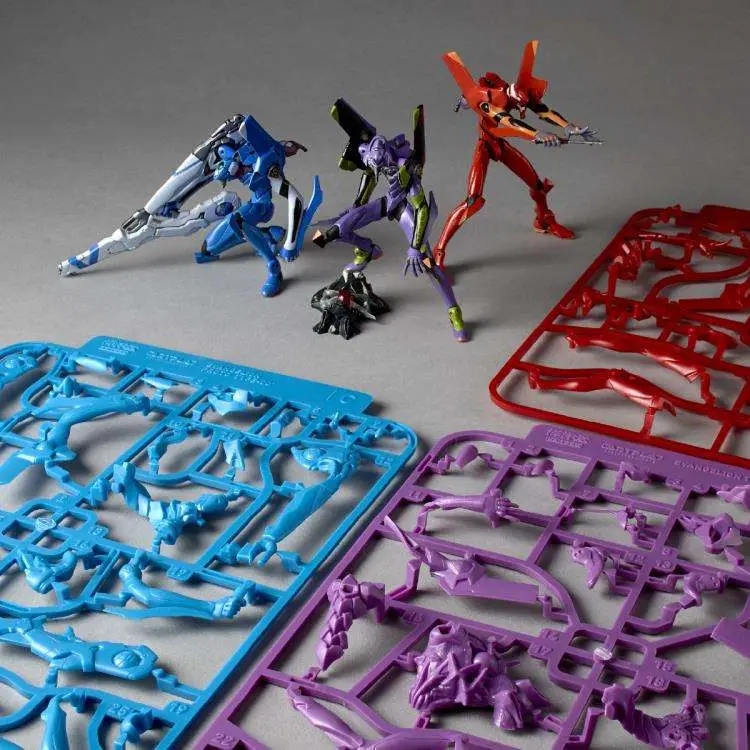 Evangelion UNIT-01/UNIT-02/PROTO TYPE-00 Artpla Model Kit DS Modellismo Evangelion UNIT-01/UNIT-02/PROTO TYPE-00
