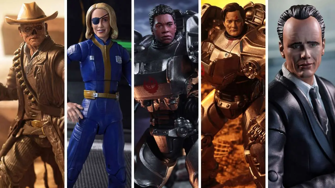 Fallout TV Wave 1 Action Figure Assortment Set (6) DS Modellismo Fallout TV Wave 1 Action Assortment (6)