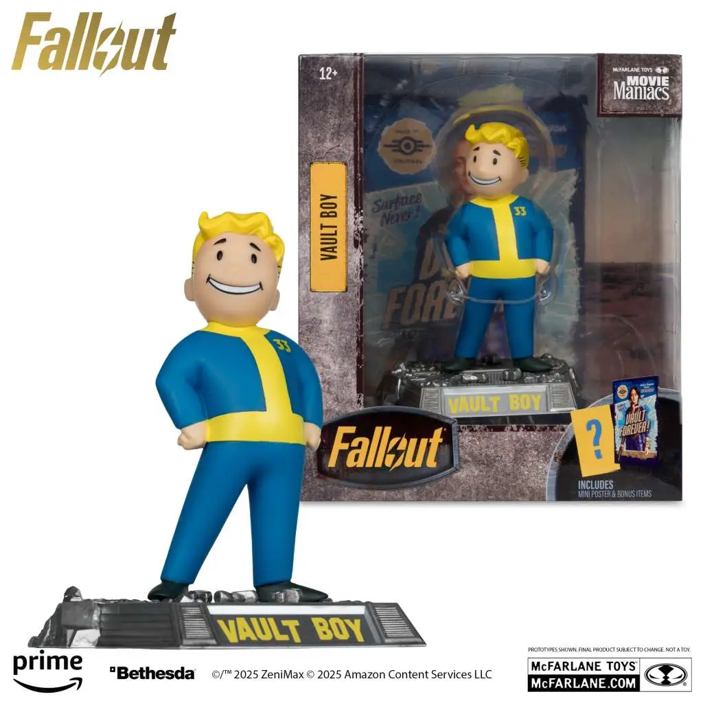 Movie Maniacs Fallout Vault Boy Assortment Set (3) DS Modellismo Movie Maniacs Fallout Vault Boy Assortment