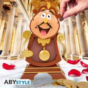 Salvadanaio Disney Beauty & Beast Cogsworth