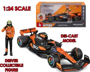 F1 Mc Laren MCL38 with Norris scala 1:24